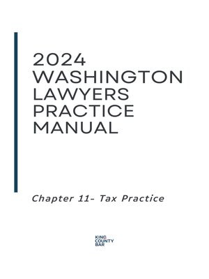 cover image of 2024-25 Washington Lawyers Practice Manual Chapter 11